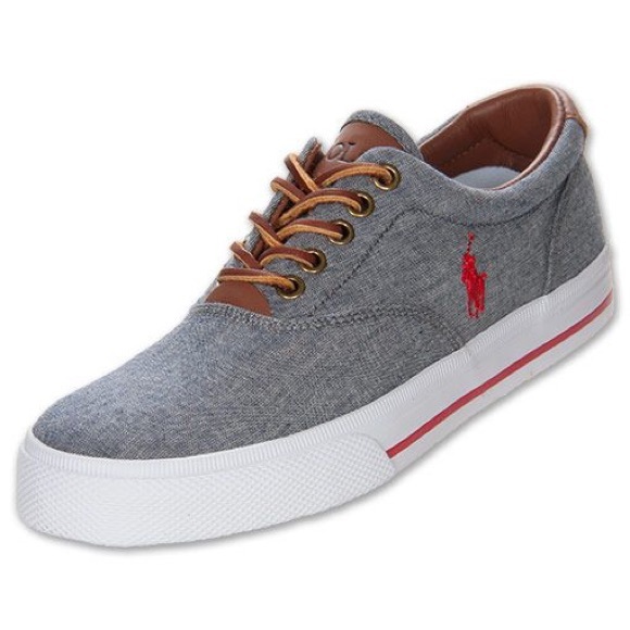 grey polo shoes